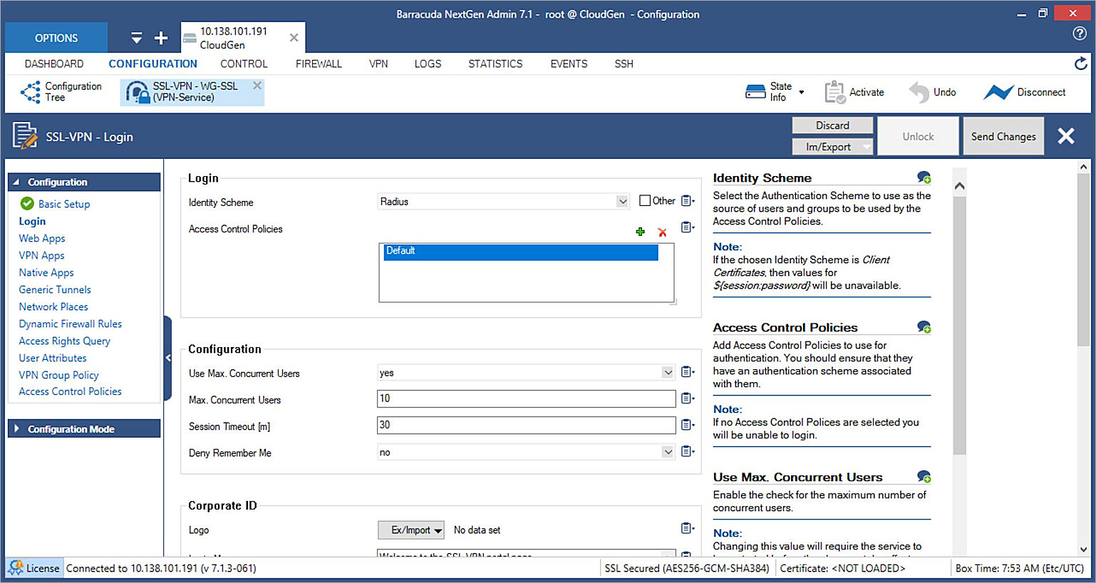 Barracuda CloudGen Firewall Integration with AuthPoint